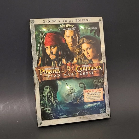 Pirates Of The Caribbean, Dead Man's Chest, Standard Screen, 2006 - Picture 1 of 1